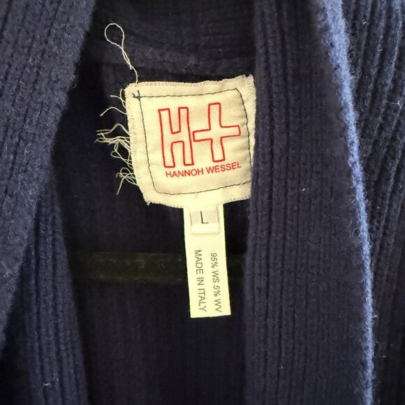 Women's Dark Blue Sweater - Picture 3 of 4